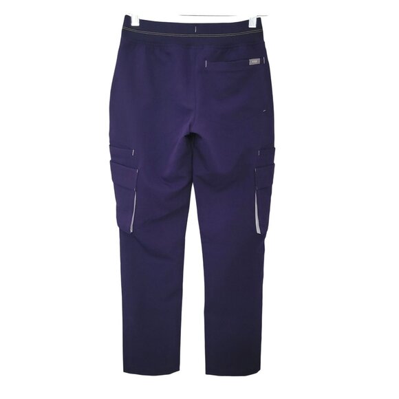 Figs Soeng Petite Scrub Pants Womens Size XXS Purple Technical Collection NWT - Picture 2 of 6